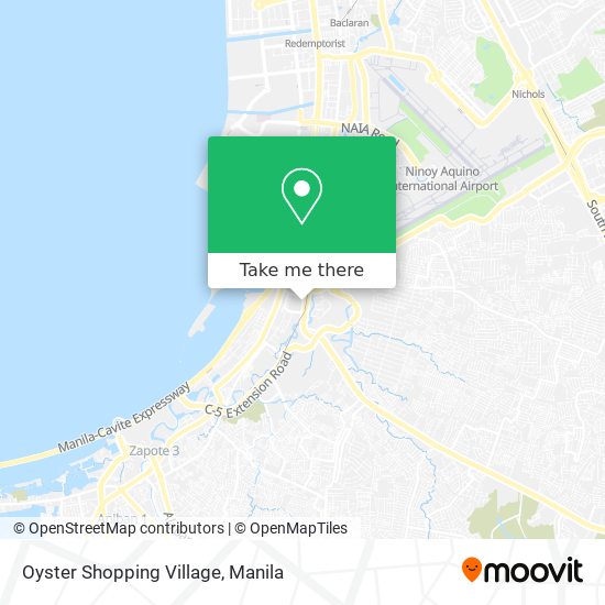 Oyster Shopping Village map