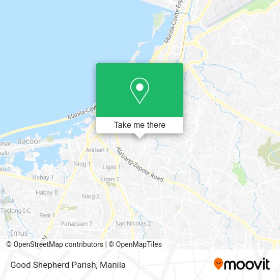 Good Shepherd Parish map