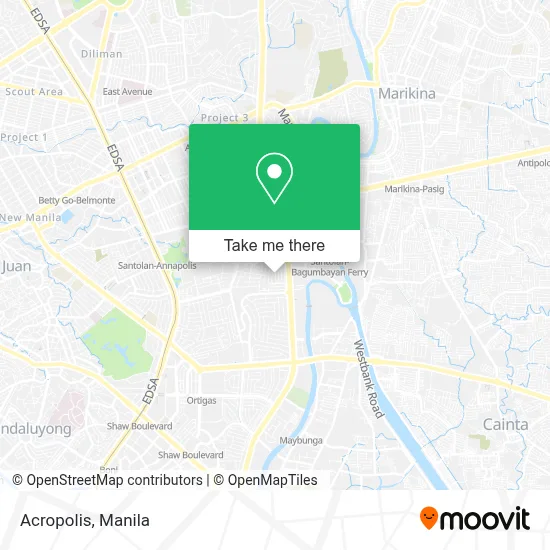 Acropolis map
