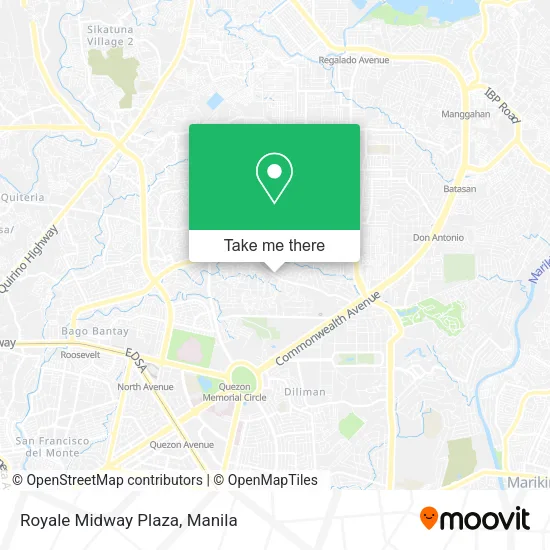 Royale Midway Plaza map