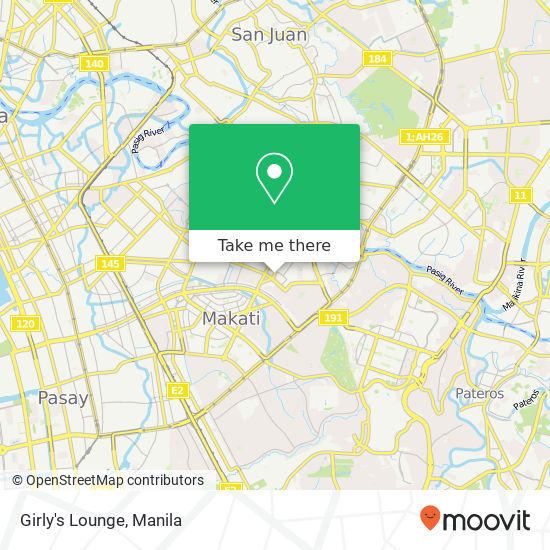 Girly's Lounge map
