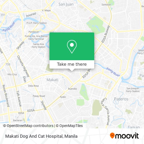 Makati Dog And Cat Hospital map
