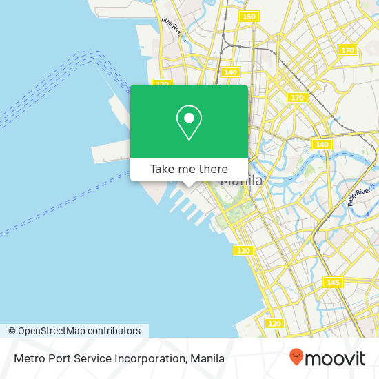 Metro Port Service Incorporation map