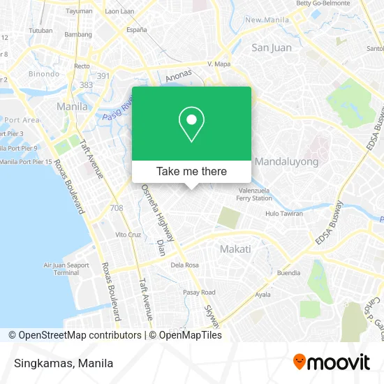 Singkamas map