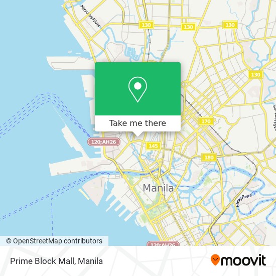 Prime Block Mall map