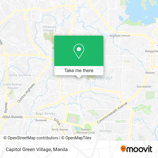 Capitol Green Village map