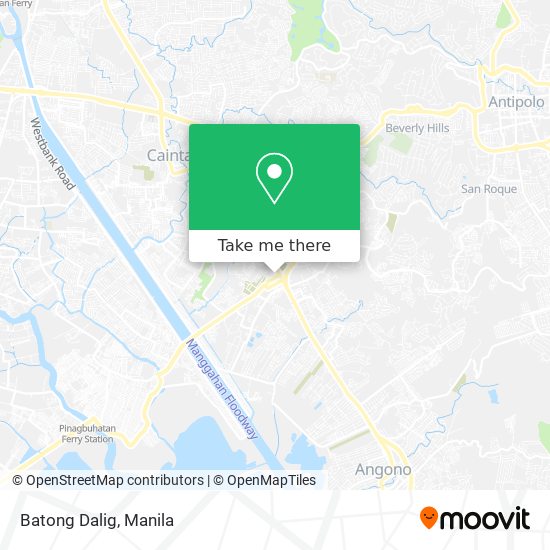 Batong Dalig map