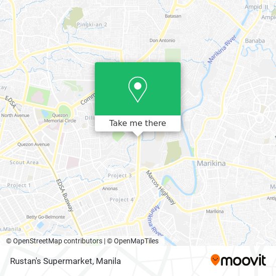 Rustan's Supermarket map