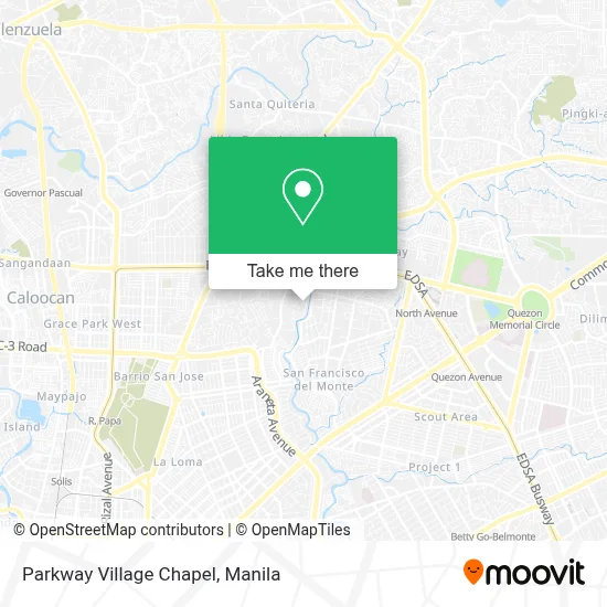 Parkway Village Chapel map