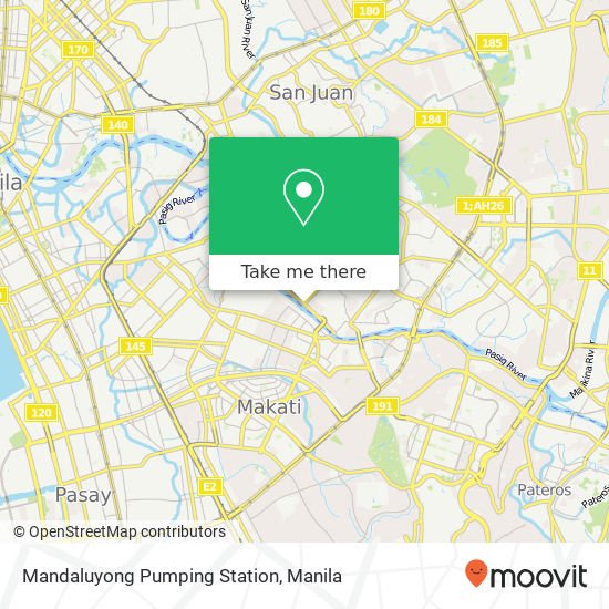 Mandaluyong Pumping Station map