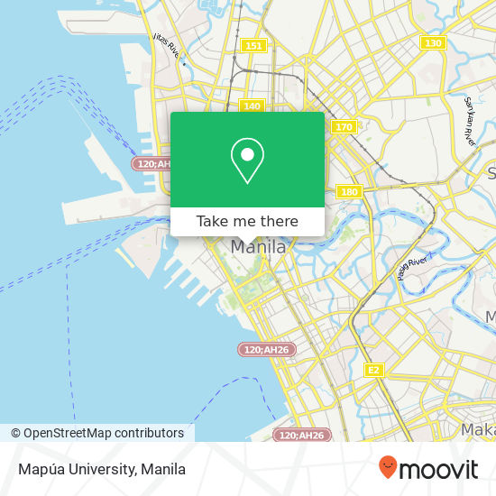Mapúa University map
