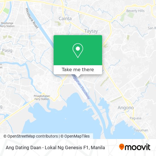 Ang Dating Daan - Lokal Ng Genesis F1 map