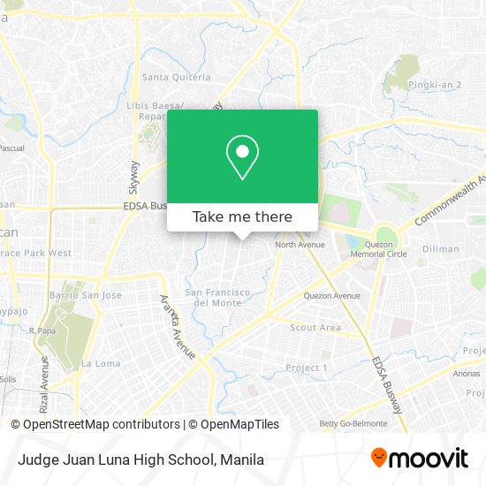 Judge Juan Luna High School map