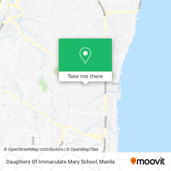 Daughters Of Immaculate Mary School map