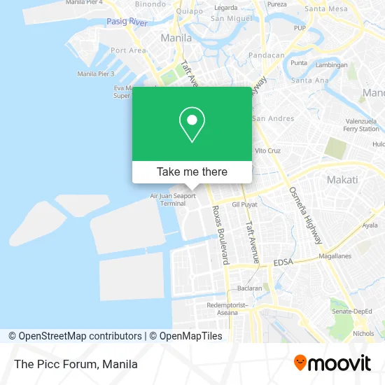 The Picc Forum map