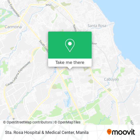 Sta. Rosa Hospital & Medical Center map