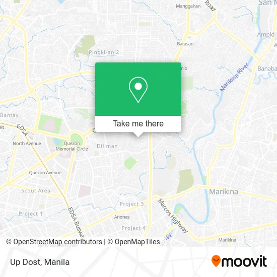 Up Dost map