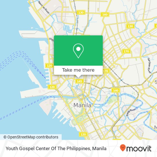 Youth Gospel Center Of The Philippines map