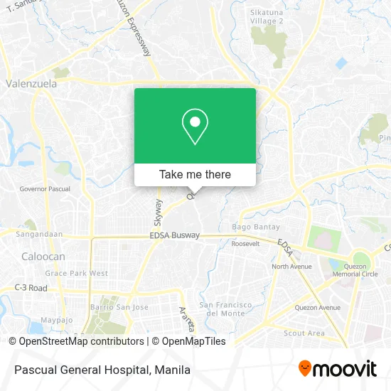 Pascual General Hospital map