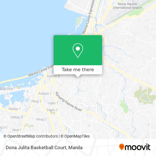 Dona Julita Basketball Court map