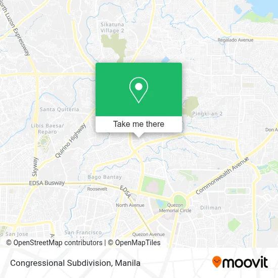 Congressional Subdivision map