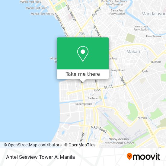 Antel Seaview Tower A map