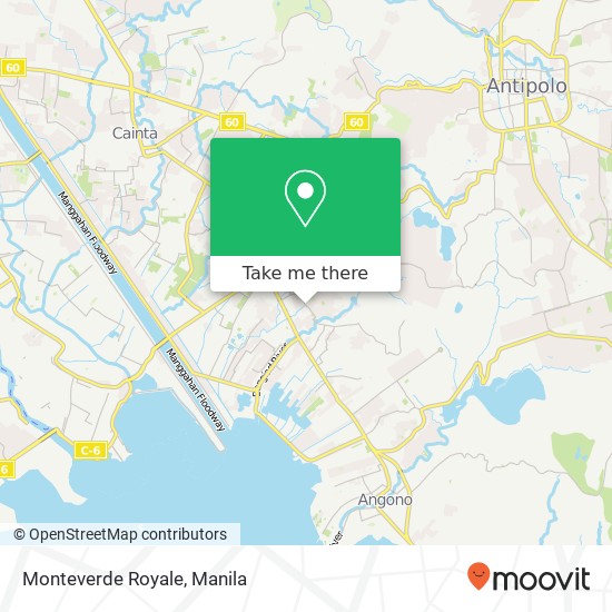 Monteverde Royale map