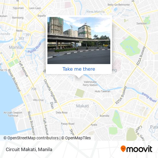 Circuit Makati map