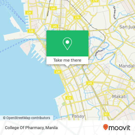 College Of Pharmacy map