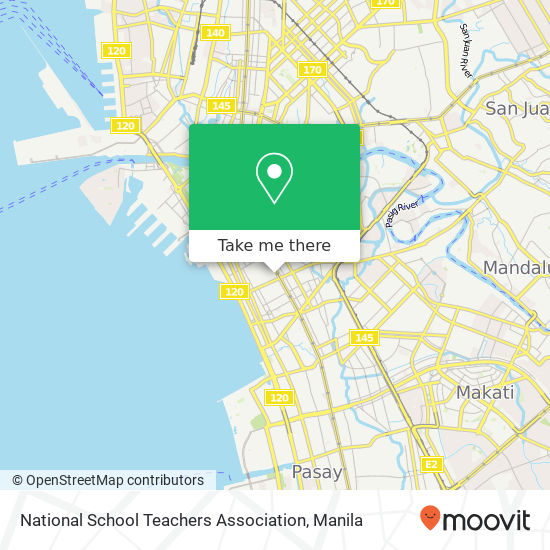 National School Teachers Association map