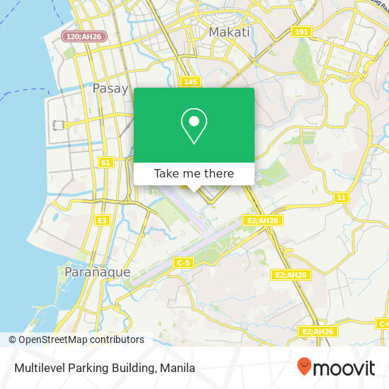 Multilevel Parking Building map