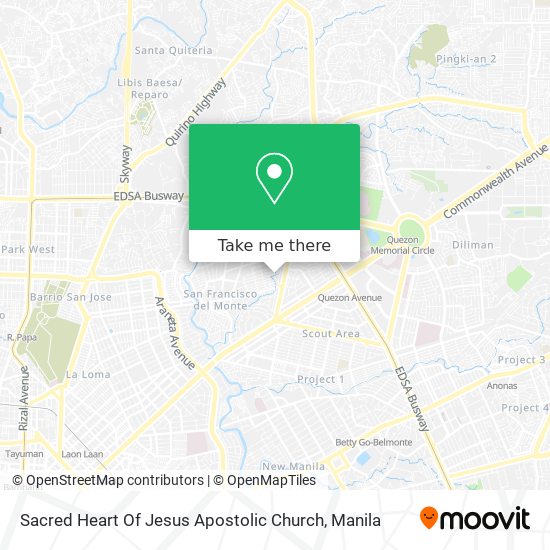 Sacred Heart Of Jesus Apostolic Church map