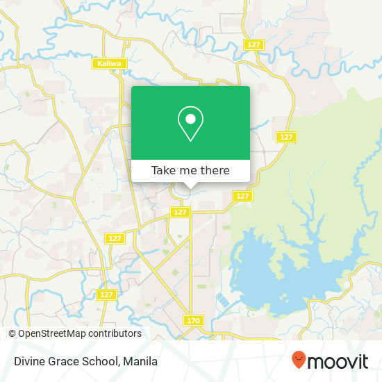 Divine Grace School map