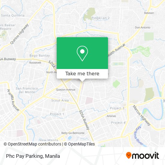 Phc Pay Parking map