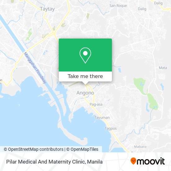 Pilar Medical And Maternity Clinic map