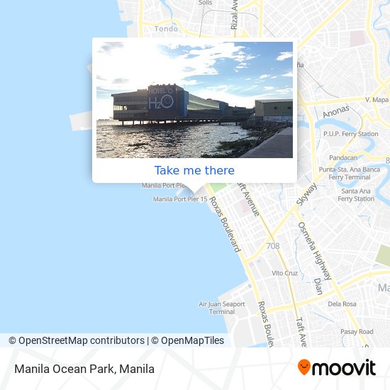 Manila Ocean Park map