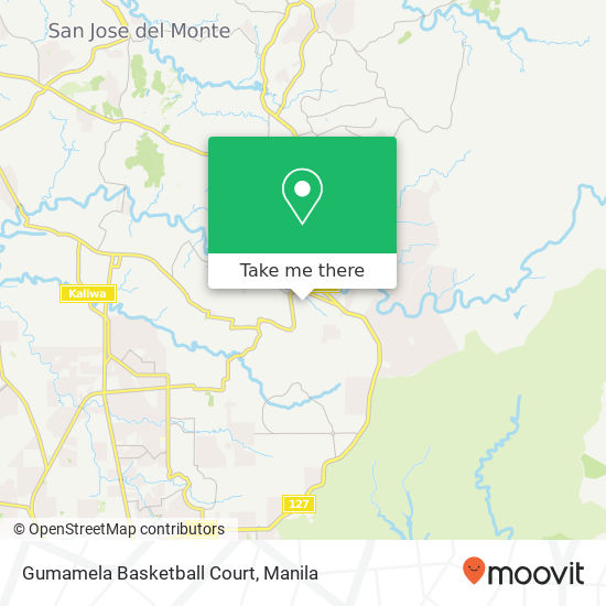 Gumamela Basketball Court map