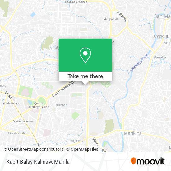 Kapit Balay Kalinaw map
