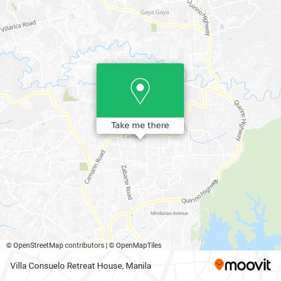 Villa Consuelo Retreat House map