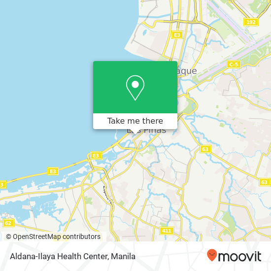 Aldana-Ilaya Health Center map