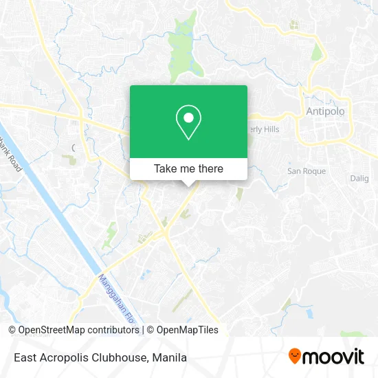 East Acropolis Clubhouse map
