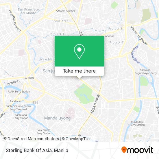 Sterling Bank Of Asia map