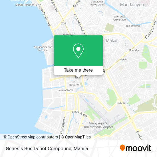 Genesis Bus Depot Compound map
