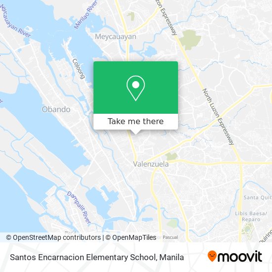 Santos Encarnacion Elementary School map