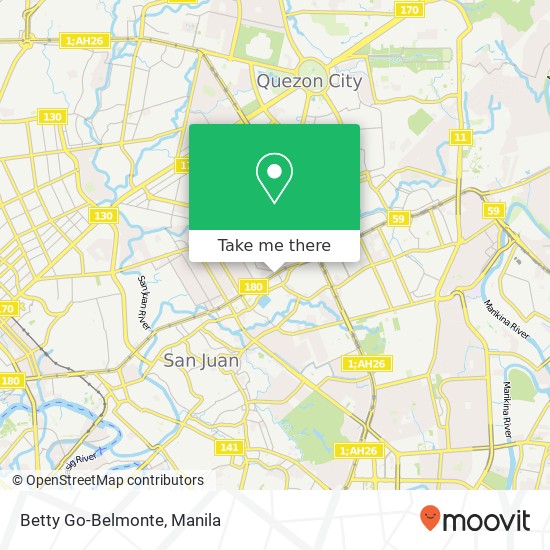 Betty Go-Belmonte map