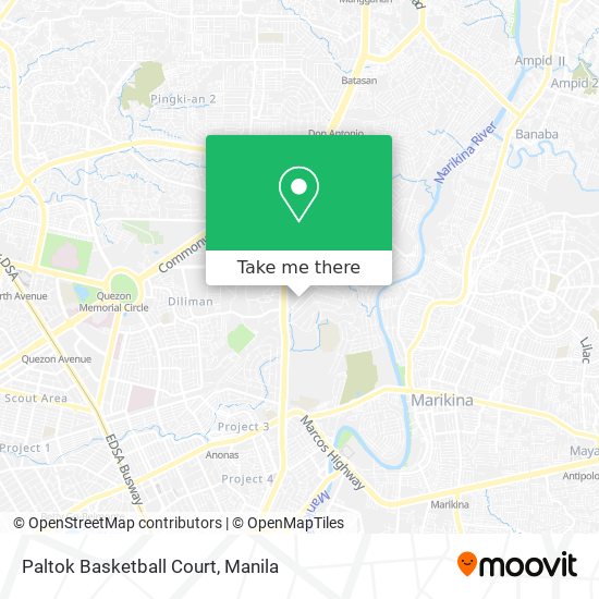 Paltok Basketball Court map