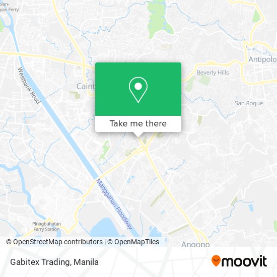 Gabitex Trading map