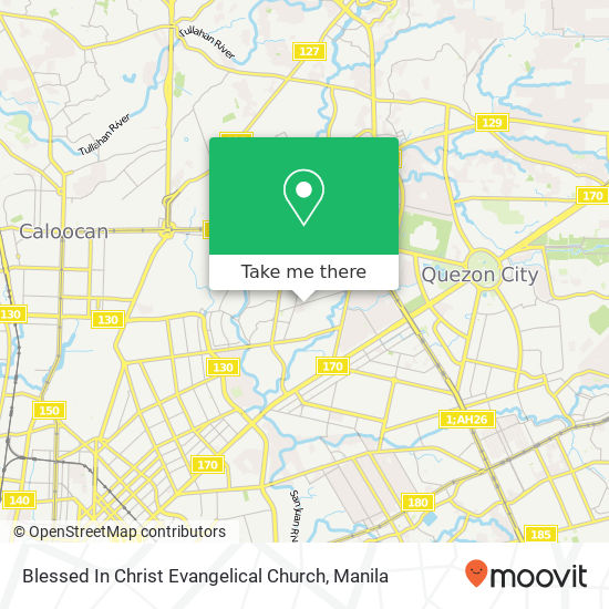 Blessed In Christ Evangelical Church map