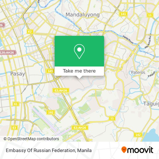Embassy Of Russian Federation map