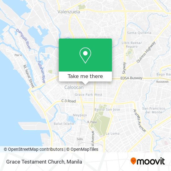Grace Testament Church map